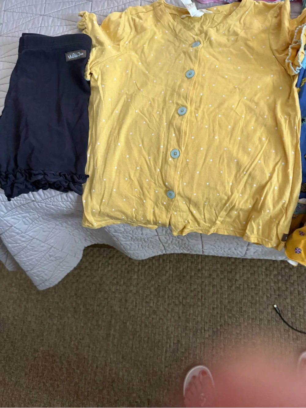 Colorful Girls' Dress Bundle - Yellow, Pink, Blue Floral Matilda Jane.